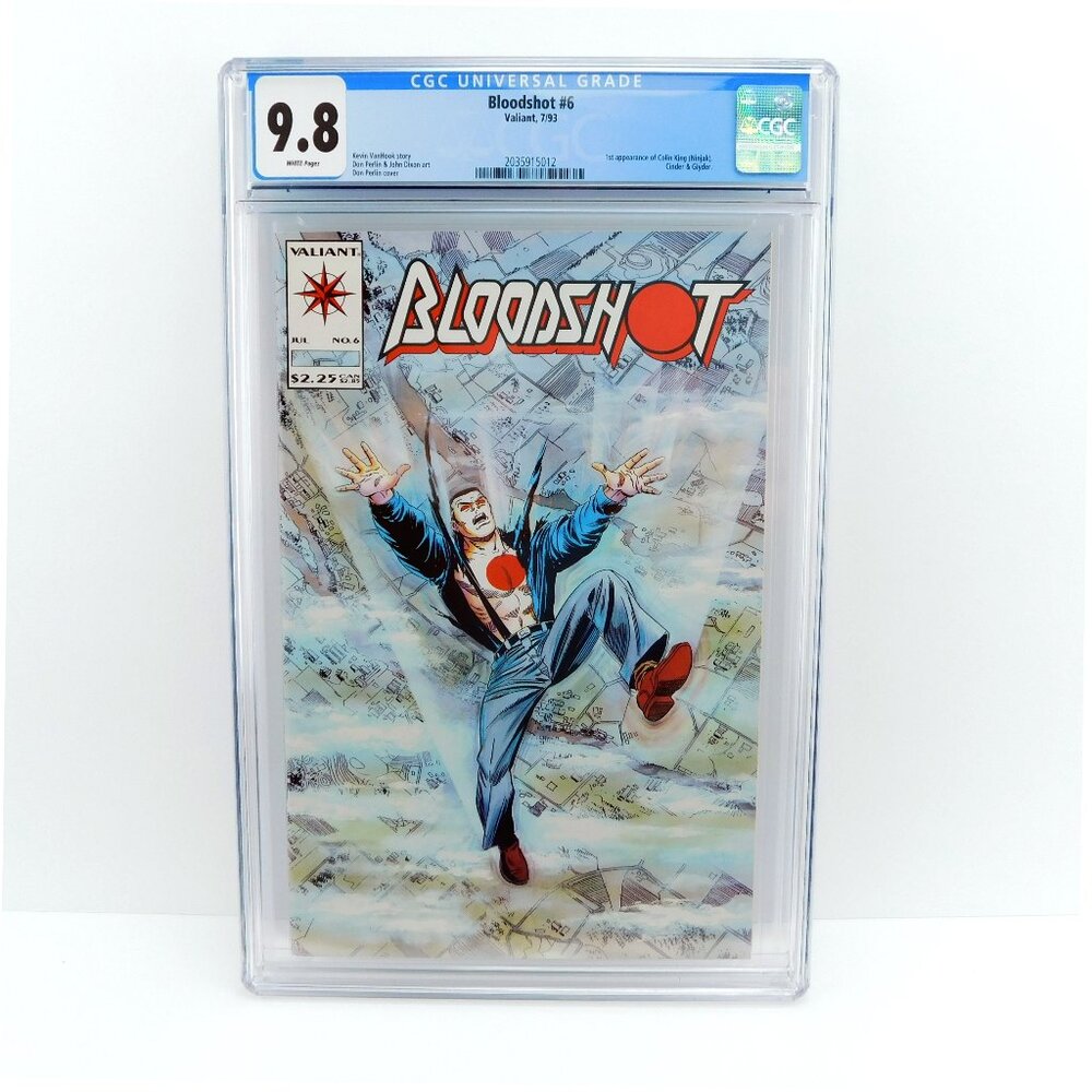 BLOODSHOT #6 CGC 9.8 1st Appearance of NINJAK